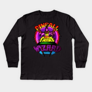 Pinball Wizard Kids Long Sleeve T-Shirt